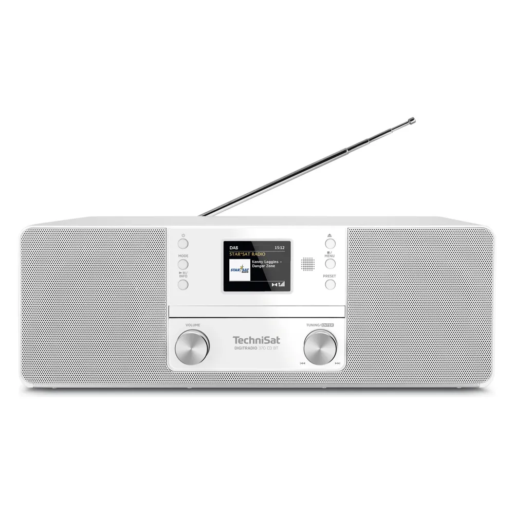DIGITRADIO 370 CD BT weiß DAB+ Radio