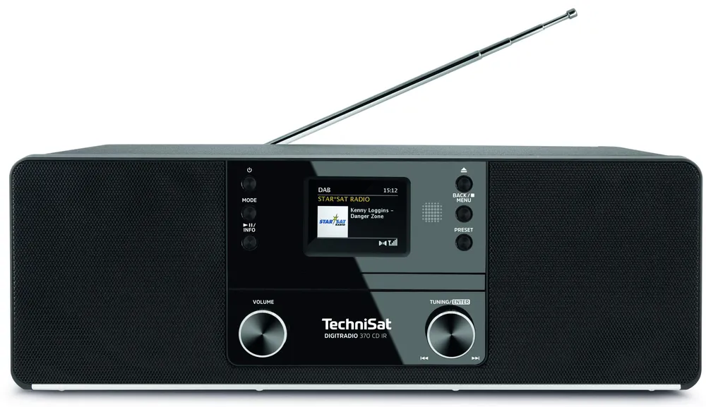 DIGITRADIO 370 CD IR schwarz DAB+ Radio