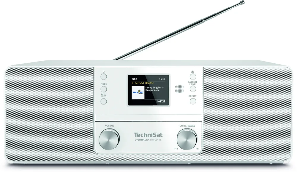 DIGITRADIO 370 CD IR weiß DAB+ Radio