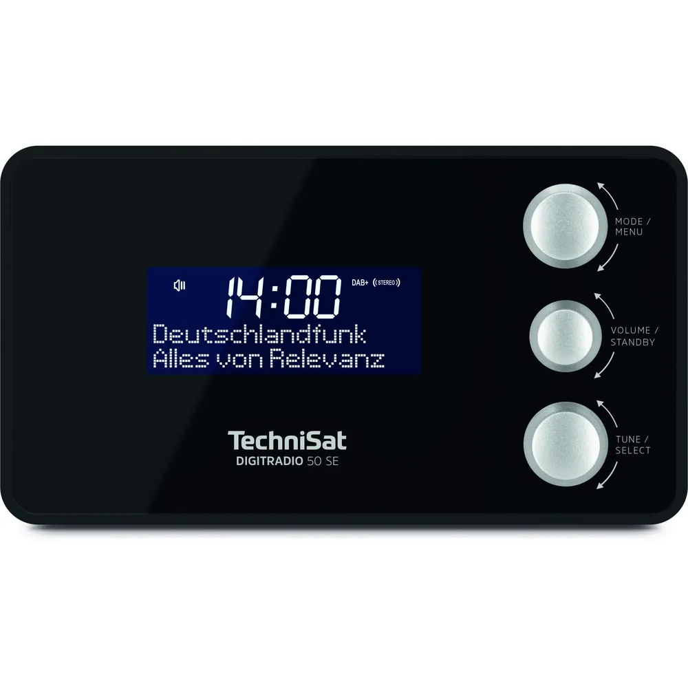 DIGITRADIO 50 SE, schwarz (0000/3979) Radiowecker