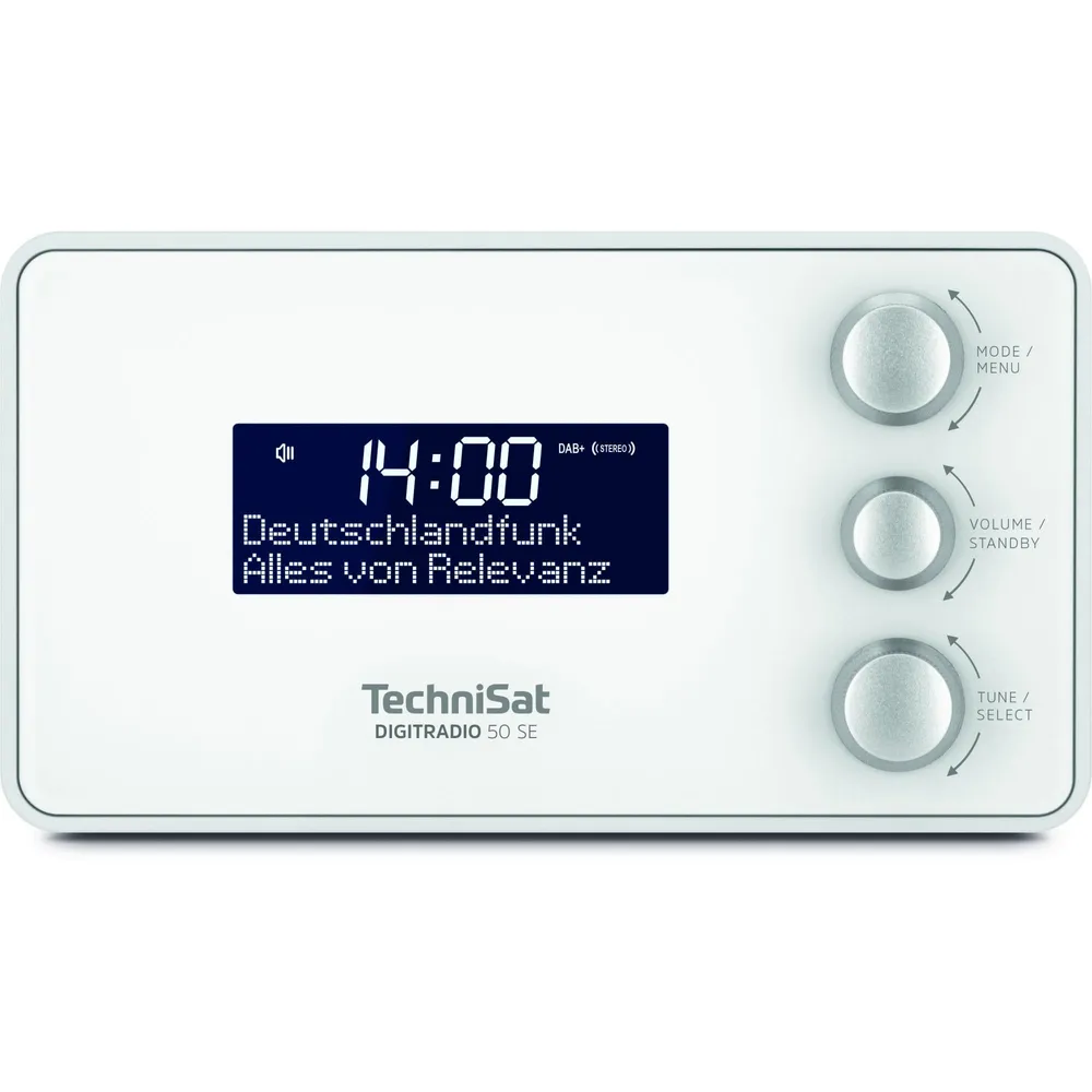 DIGITRADIO 50 SE, weiß (0001/3979) Radiowecker