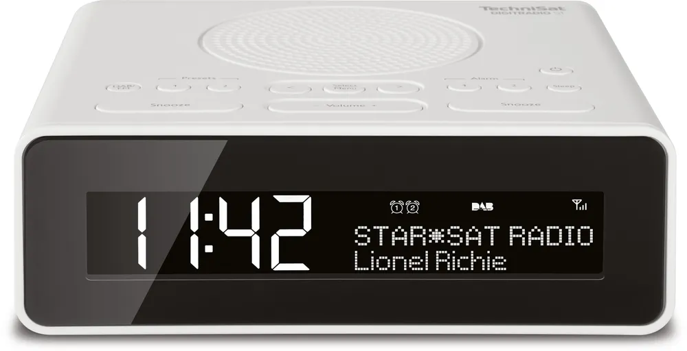 DIGITRADIO 51 weiß DAB+-Radiowecker