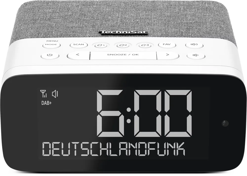 DIGITRADIO 52 ASA, grau/weiß DAB+ Radio