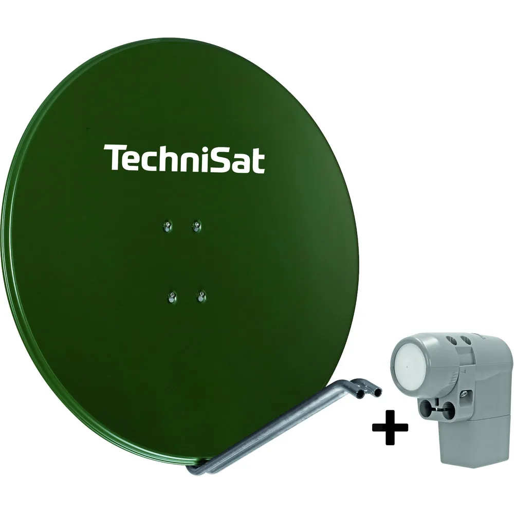 SATMAN 850, UNYSAT Quattro-Switch-LNB, tannengrün