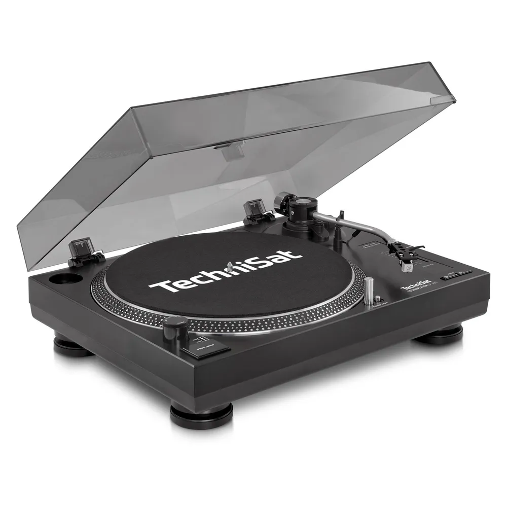 TechniPlayer LP 300 schwarz/silber Plattenspieler