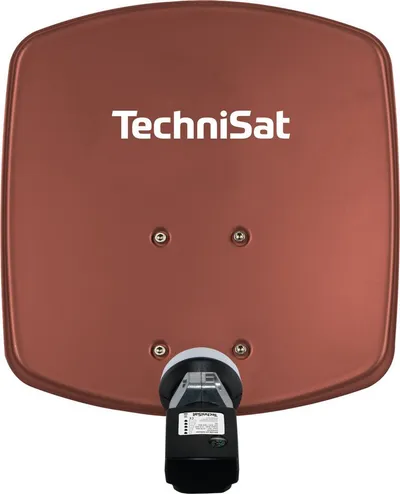 TechniSat DIGIDISH 33 mit Satfinder V/H-LNB Sat-Spiegel (33 cm, Aluminium, Single-LNB mit Satfinder, für 1 Teilnehmer, inkl. Wandhalterung)