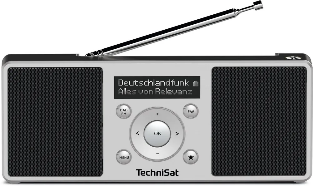 TechniSat DIGITRADIO 1 S Digitalradio (DAB) (Digitalradio (DAB), FM-Tuner mit RDS, 2 W)