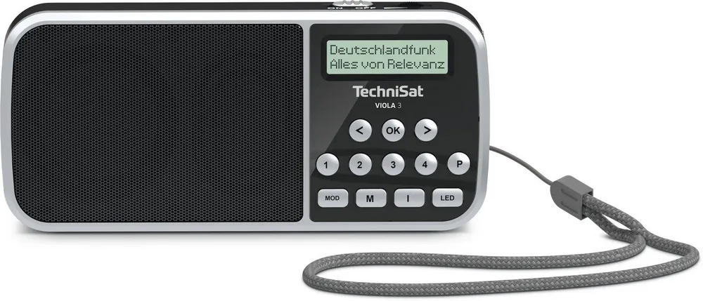 TechniSat VIOLA 3 Digitalradio (DAB) (Digitalradio (DAB), FM-Tuner mit RDS, 1 W)