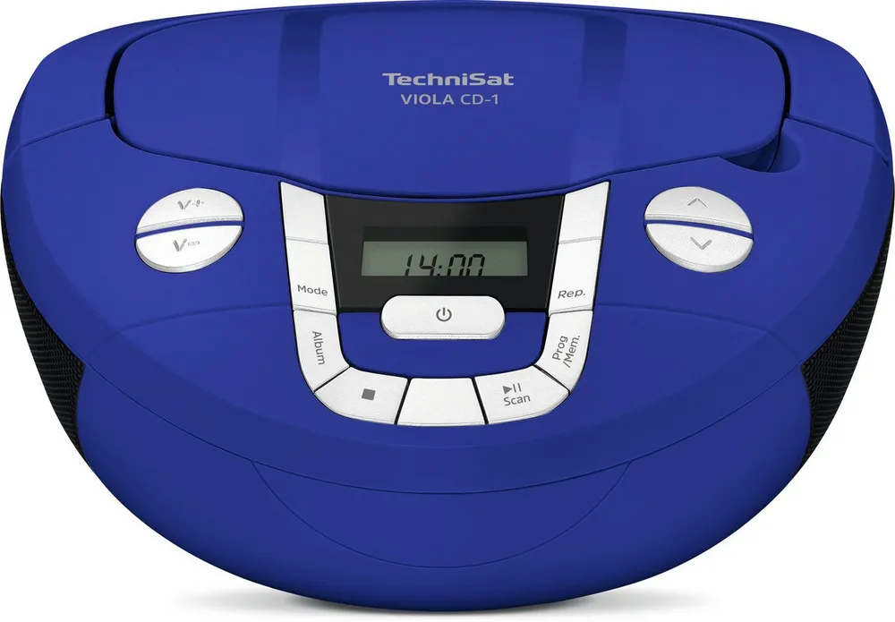TechniSat VIOLA CD-1 UKW-Radio (FM-Tuner mit RDS, 2 W)