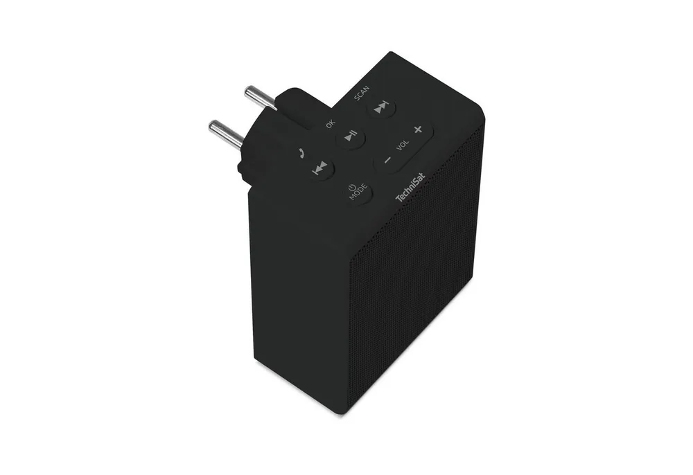 TechniSat VIOLA Steckdosenradio Steckdosen-Radio (FM-Tuner mit RDS, 1.5 W, Bluetooth, Freisprecheinrichtung, Tasten zur Nahbedienung)