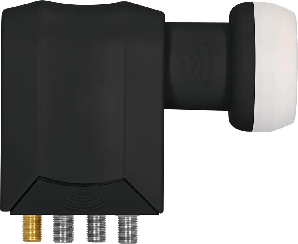 Universal-SCR 4+4 LNB schwarz Quattro LNB