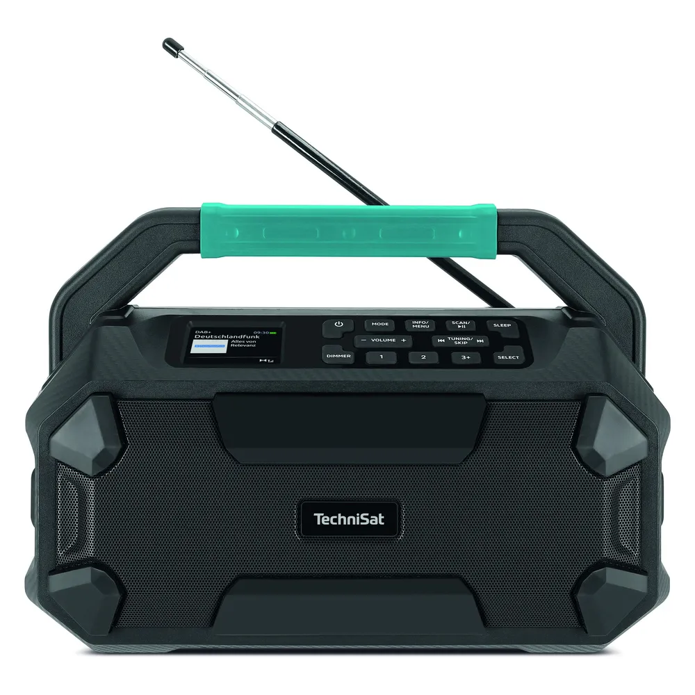 VIOLA 231 OD schwarz DAB+ Baustellenradio