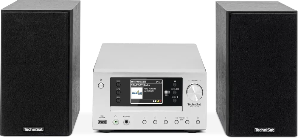 Viola 710 CD IR, silber Kompaktanlage