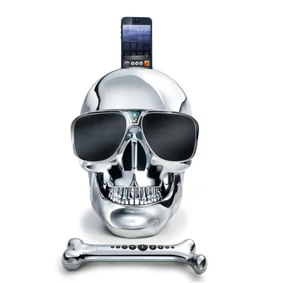 Jarre Technologies 2.1 HD+ Bluetooth/NFC/Lightning 120W Lautsprecher Premium Chrom/Silber Design