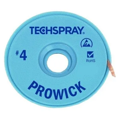 Techspray Entlötlitze Premium, 2,5 mm, 30,5 m, blau