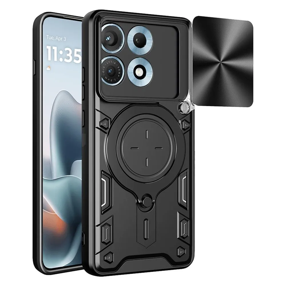 Techsuit - CamGuard Pro - Motorola Edge 70 Max - Black