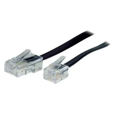 Tecline Modular-Anschlusskabel, RJ11 St. (6P4C) / RJ45 St.