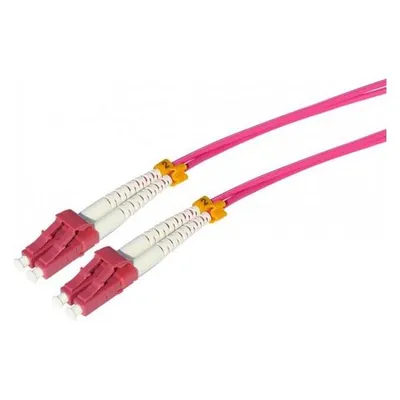 Tecline LWL Patchkabel HD 50/125µm Multimode OM4-Faser LC Duplex Stecker/Stecker - Kabel (30 m)