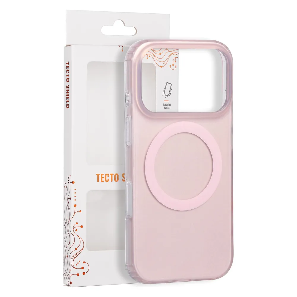 Tecto Shield Mistiq Mag Hülle für iPhone 17 Pro 6,3" / 18 Pro 6,3" in Rosa