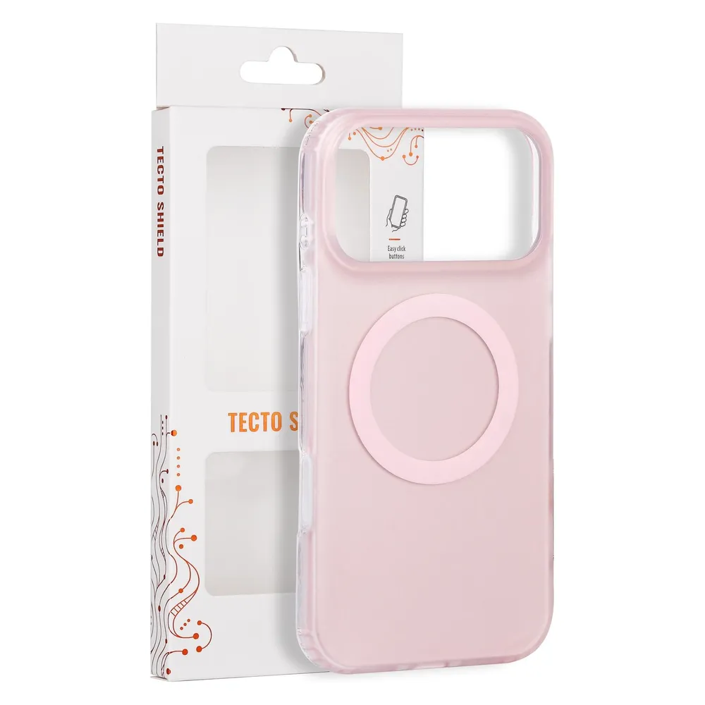 Tecto Shield Mistiq Mag Hülle für iPhone 17 Pro Max 6,9" / 18 Pro Max 6,9" in Rosa