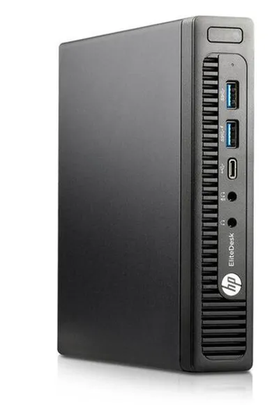 HP Refurbished EliteDesk 800 G2 MP grau, Intel Core i5-6400T, 8 GB, 256 GB SSD Desktop-PC