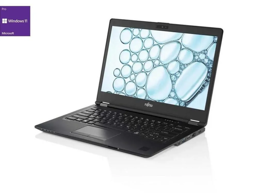 Refurbished Fujitsu Lifebook U7410 Touch, Schwarz, 14 Zoll, Full HD, i5-10310U, 16 GB, 512 GB