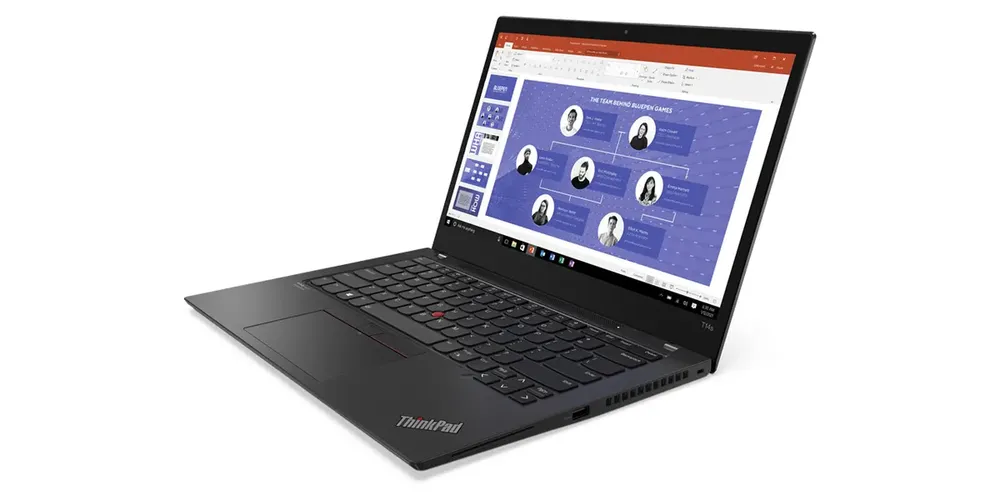 Refurbished Lenovo ThinkPad T14s Gen2, Schwarz, 14 Zoll, Full HD, Intel Core i5-1145G7, 16GB, 256GB