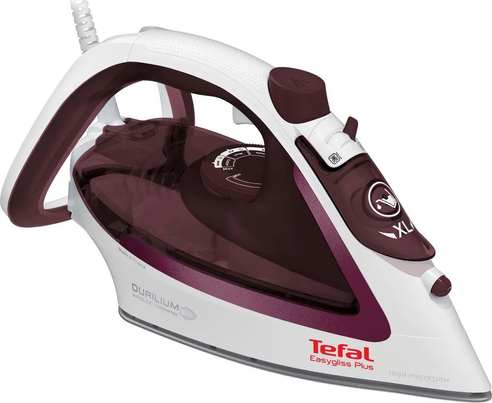 Tefal Dampfbügeleisen FV5716 Easygliss Plus, 2500 W, 190 g/Min. Dampfstoß, Vertikaldampf, XL Einfüllöffnung, stabile Ablage