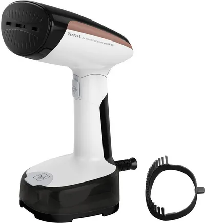 Tefal Dampfbürste Access Steam Pocket, 1300 W, Steamer mit nur 15 Sekunden Aufheizzeit, 1300 W, kompaktes Design, klappbar, keimvernichtend, 120 ml Wassertank, DT3030