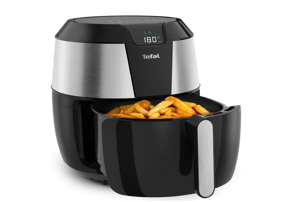 Tefal Fritteuse EY701D, XXL-Fassungsvermögen, 8 Programme, energiesparend