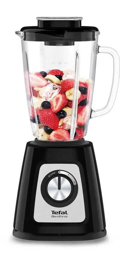 Tefal Standmixer BL4358 Blendforce, 800 W, 1,75 L Fassungsvermögen, Smart Lock-Technologie