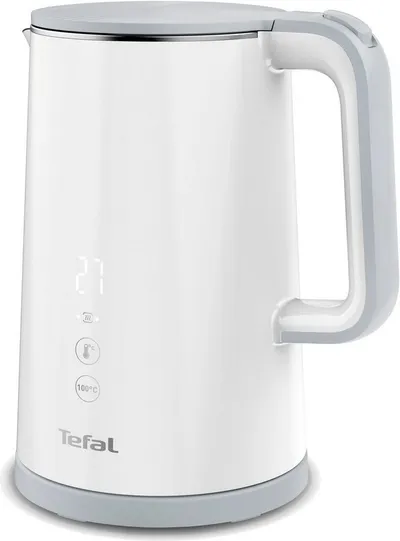 Tefal Wasserkocher KO6931, 1,5 l, 1800 W, 5 Temperaturstufen, Warmhaltefunktion, 360° drehbar, Live-Temperatur