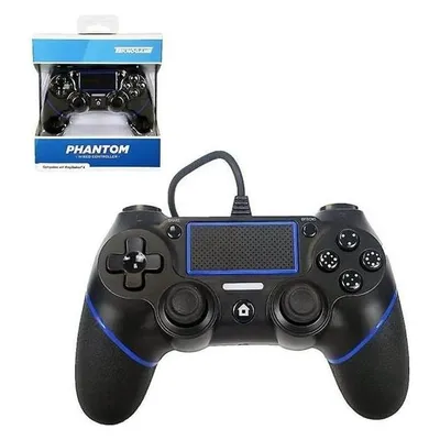 Teknogame Phantom P4 - Black - Controller - Sony PlayStation 4
