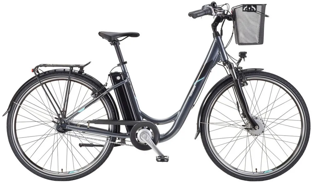 Telefunken E-Bike Cityrad Multitalent RC840, 7 Gang Shimano Nexus Schaltwerk, Frontmotor, 531,3 Wh, Pedelec, Elektrofahrrad für Damen u. Herren