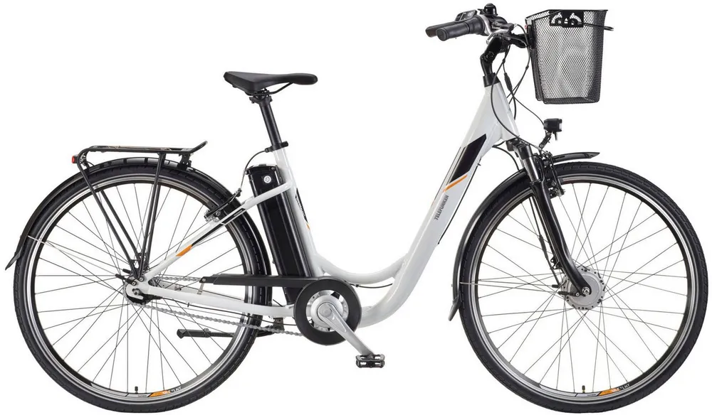 Telefunken E-Bike Cityrad Multitalent RC840, 7 Gang Shimano Nexus Schaltwerk, Frontmotor, 531,3 Wh, Pedelec, Elektrofahrrad für Damen u. Herren