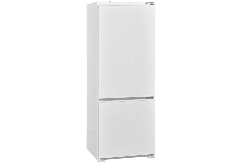 Telefunken Einbaukühlgefrierkombination C-EKG-144-ST-E, 144 cm hoch, 54 cm breit, 144 cm hoch, 211 Liter, Einbaukühlschrank mit Gefrierfach, groß, weiß