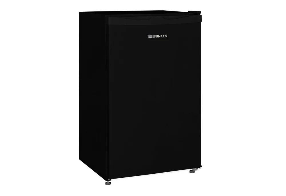 Telefunken Kühlschrank CF-31-121-B, 82.1 cm hoch, 48 cm breit, Ohne Gefrierfach, Freistehend, 90 Liter Nutzinhalt, Klein, Schwarz