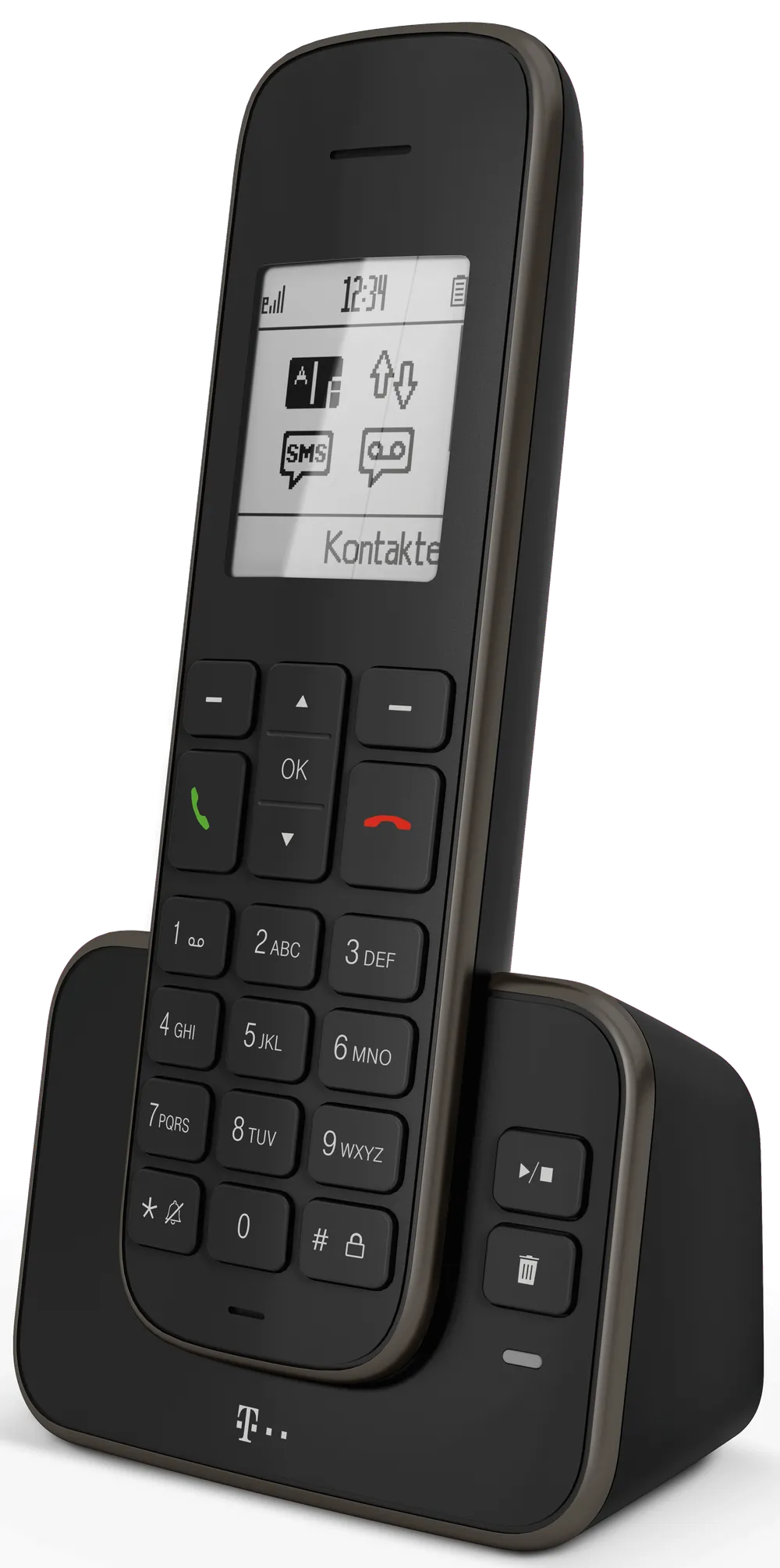 Sinus A 207 schwarz Schnurloses Telefon