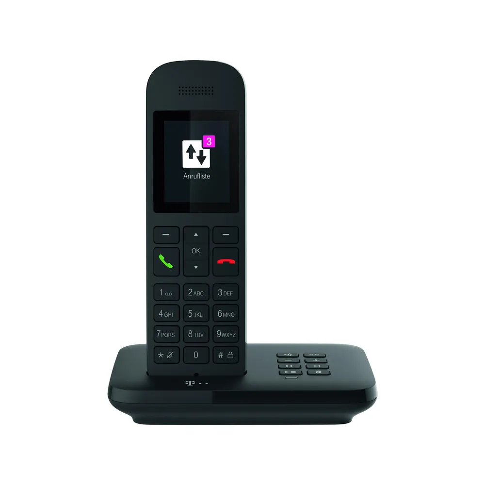 Sinus A12 Schwarz Schnurloses Telefon