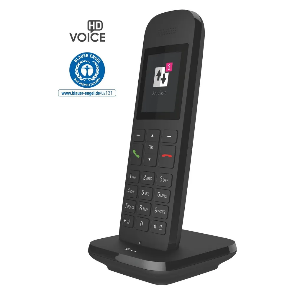 Speedphone 12 Schwarz Schnurloses Telefon