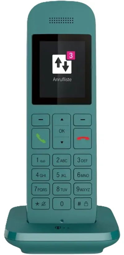 TELEKOM Dect-Telefon Speedphone 12 petrol