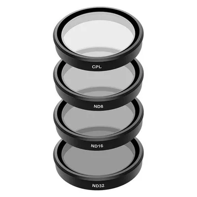 Set von 4 Telesin CPL ND8 ND16 ND32 Filtern für DJI Osmo Action 3 4 5