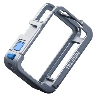 Metallgehäuse Telesin für DJI Osmo Action 5 blau