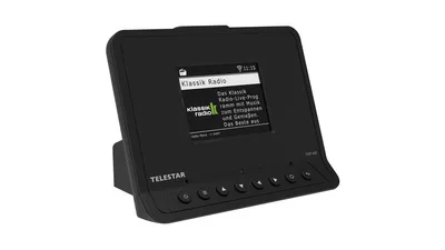 TELESTAR Digitalradio-Adapter TOP 400 , Internetradio, DAB+, UKW, Bluetooth, WLAN