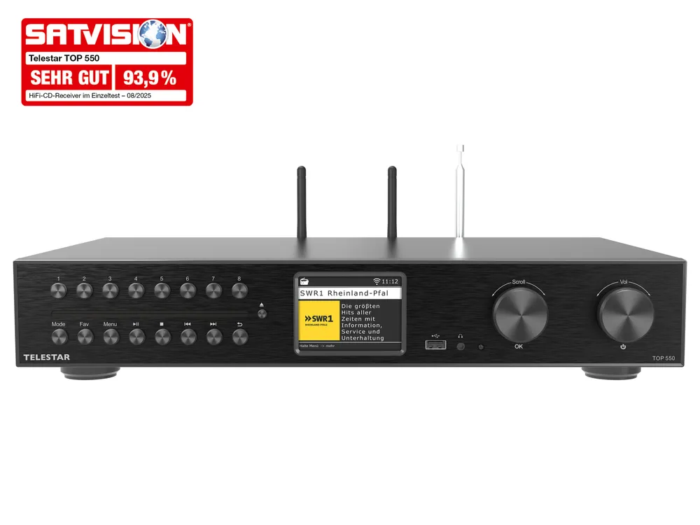 TELESTAR HiFi-All-in-One-System TOP 550