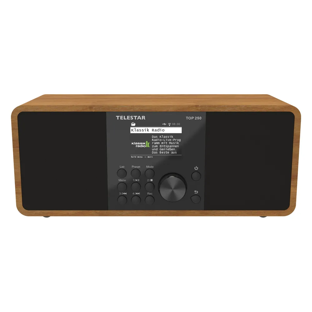 TOP 250 Holz DAB+ Internetradio