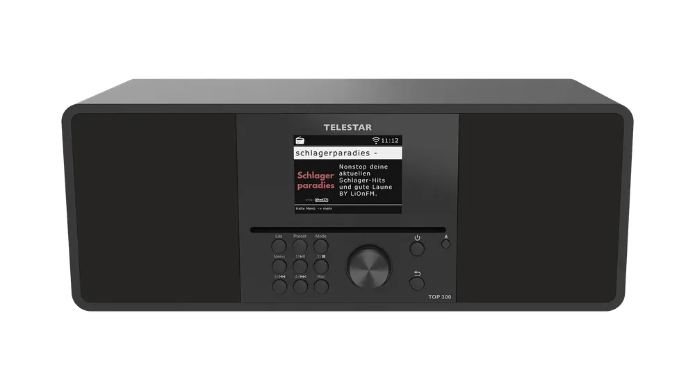TOP 300 schwarz DAB+ Internetradio