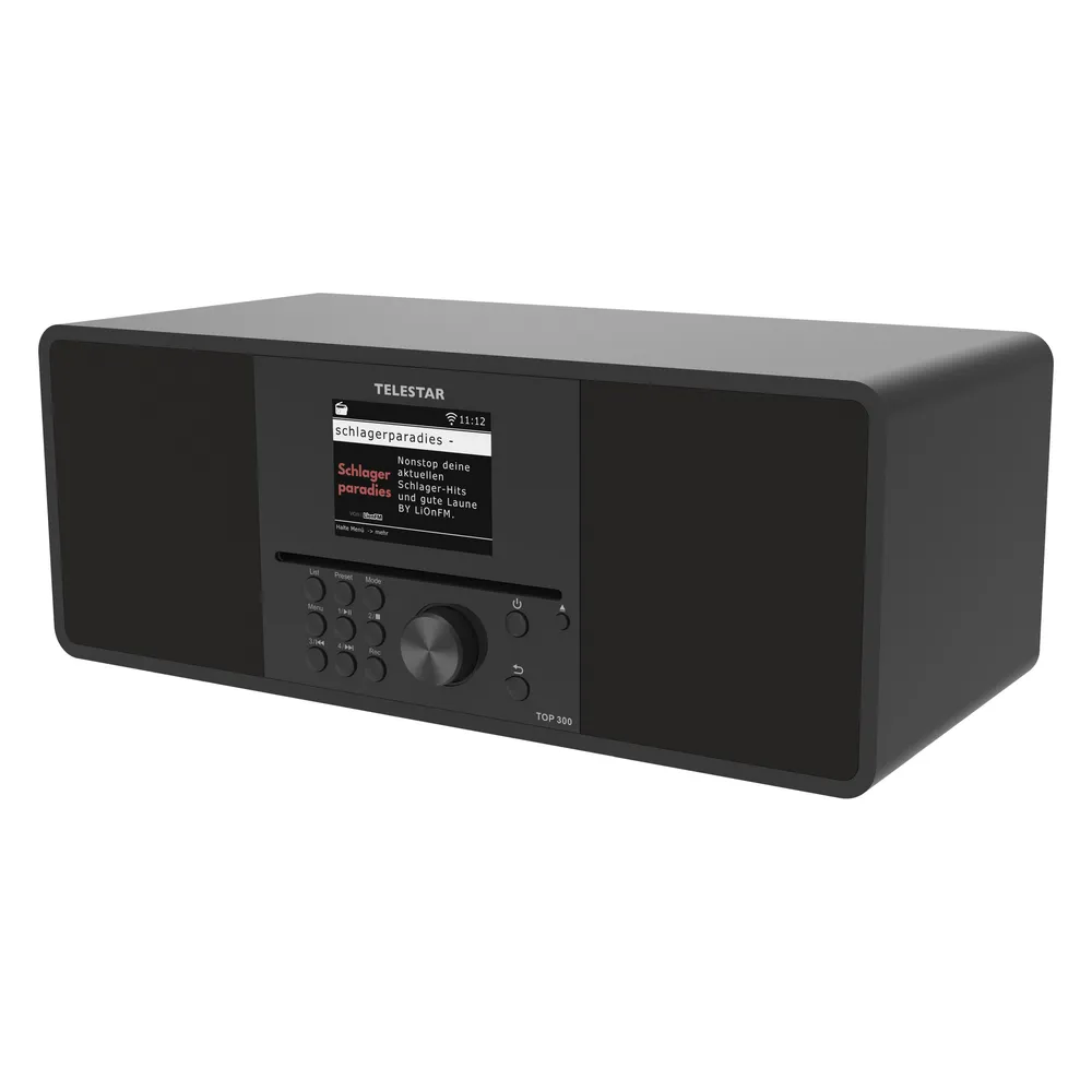 TOP 300 schwarz DAB+ Internetradio