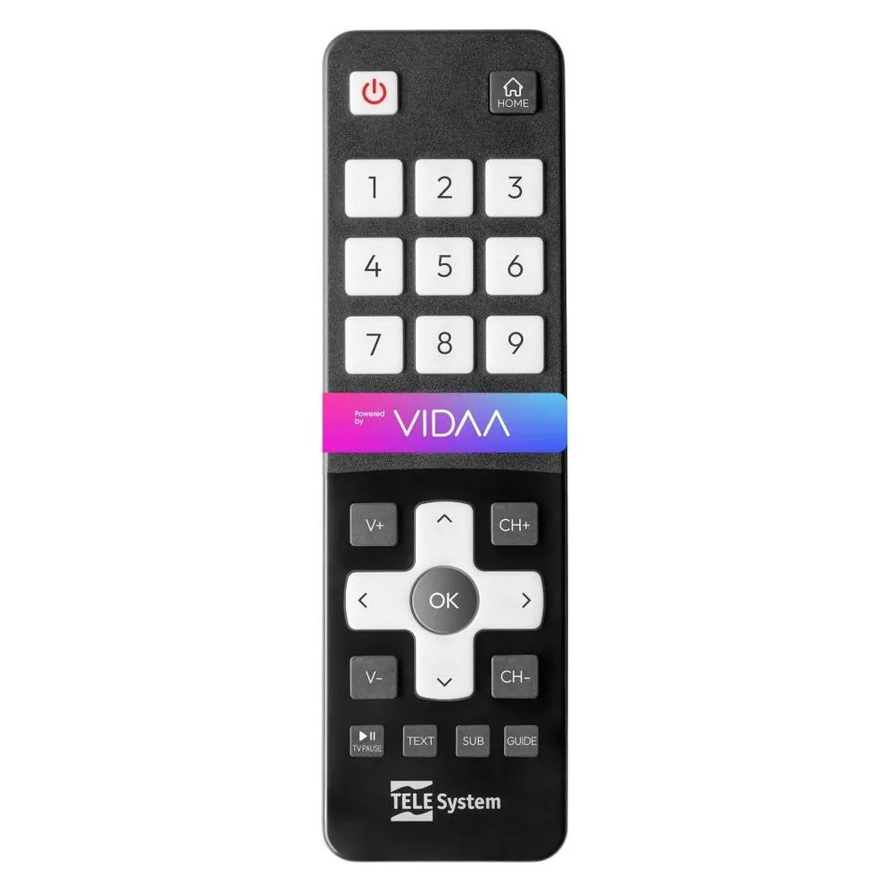 Telesystem Einfache TV-Fernbedienung