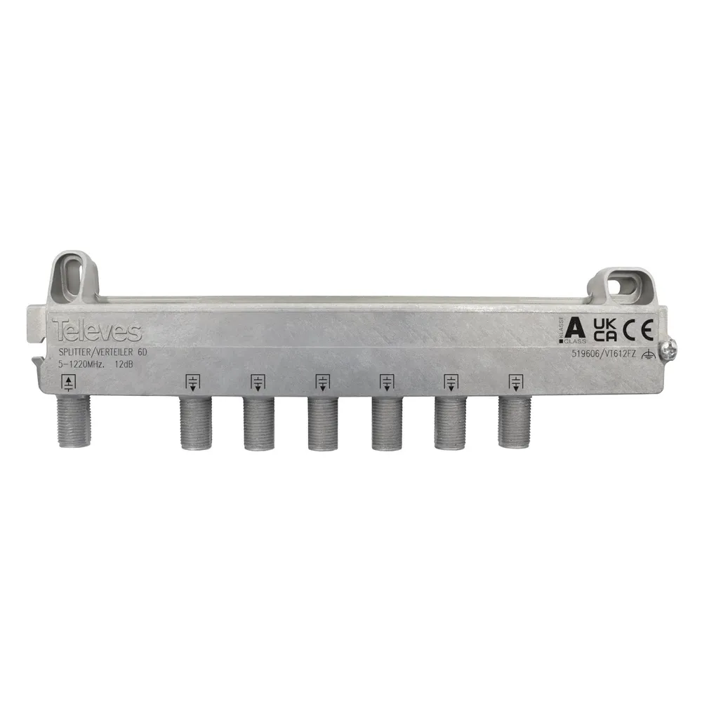 Televes VT612FZ 6-fach Verteiler 5-1218MHz VD 12dB